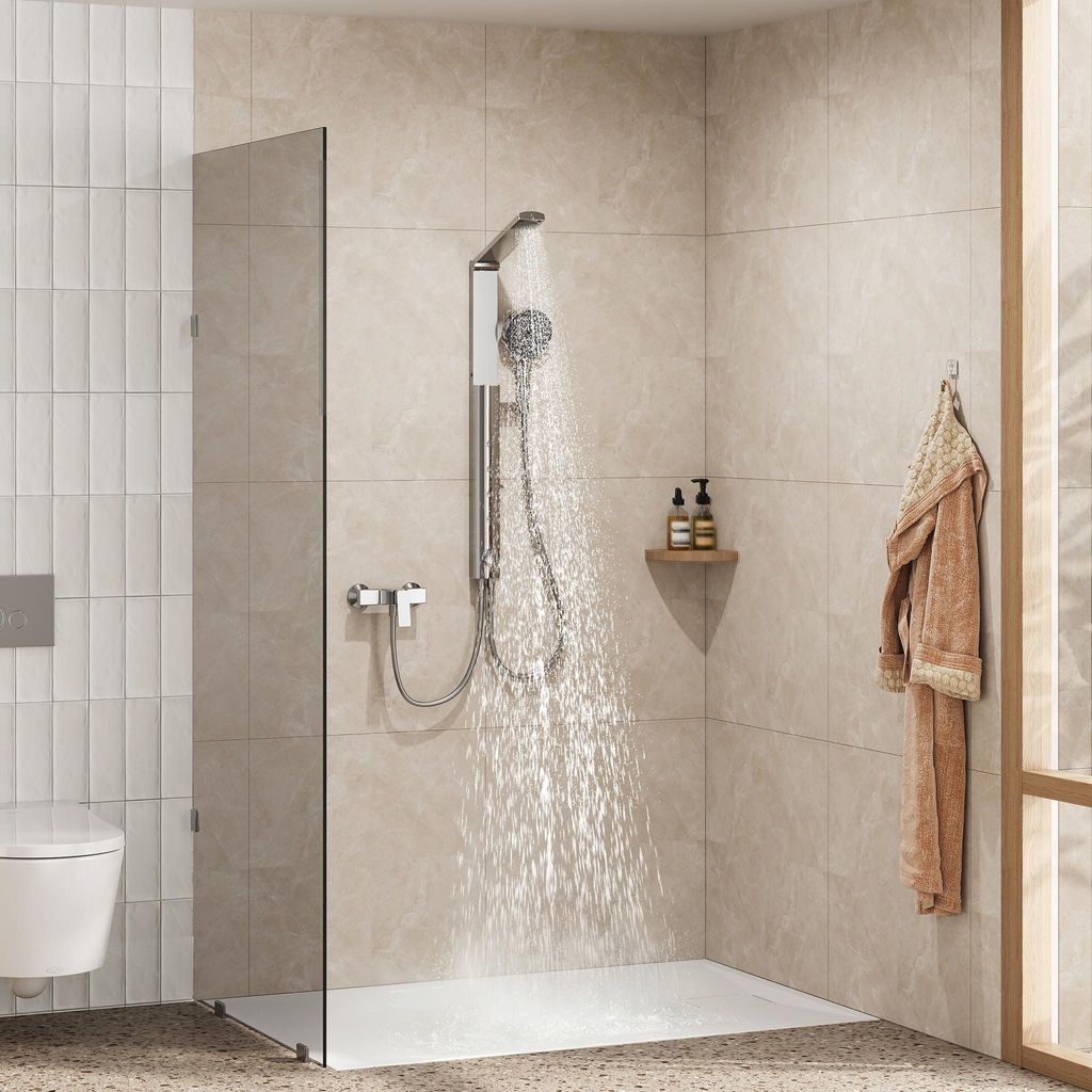 HOROW RainFlexi S1 Regendusche Set Massage ohne Armatur, Produktbild 