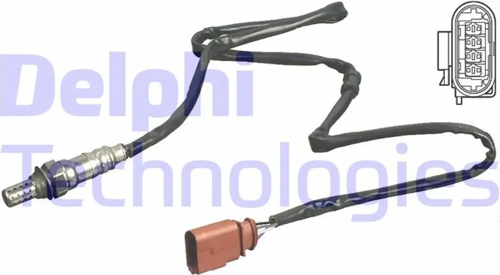 Sonde Lambda Delphi ES11104-12B1 : Résout Voyant Moteur VW et Audi