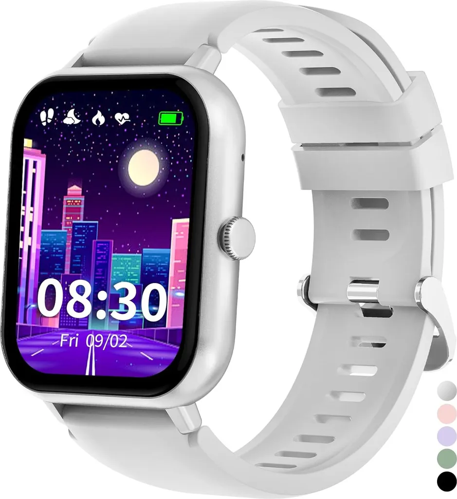 Smartwatch Ragazzi IP68 Impermeabile: Fitness Tracker Android e iOS 2024