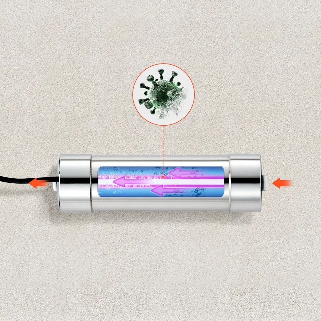 Filtre de purification d'eau ultraviolet 8W pour Eau Potable de Maison - 8