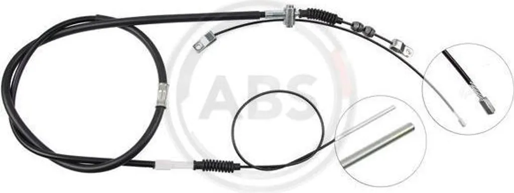 Câble de frein à main A.B.S. K11745 pour Hiace OE 4642026320 robuste