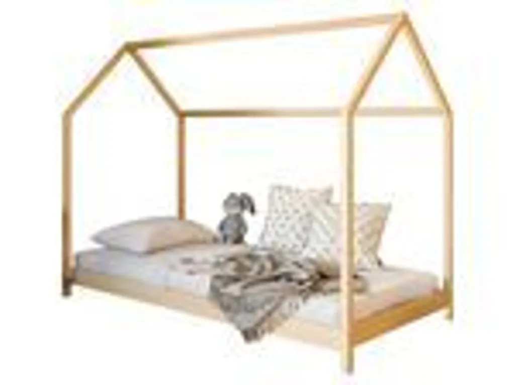 Lit adolescent 90x200 cm pack complet avec matelas et sommier à lattes - 4