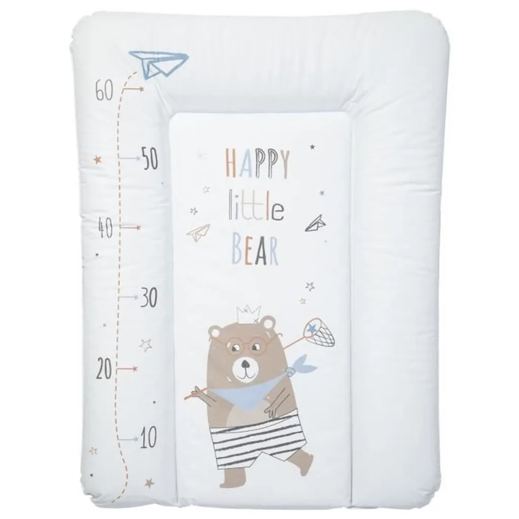 Matelas à Langer Bébé Happy Little Bear 50x70 cm - Confort Essentiel