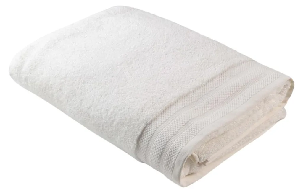Serviette de bain Excellent Deluxe LT3517 ARTG en blanc véritable coton