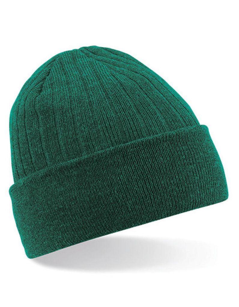 Beechfield B447 | Thinsulate Beanie Wintermütze - Farbe: Bottle Green - Größe: One Size