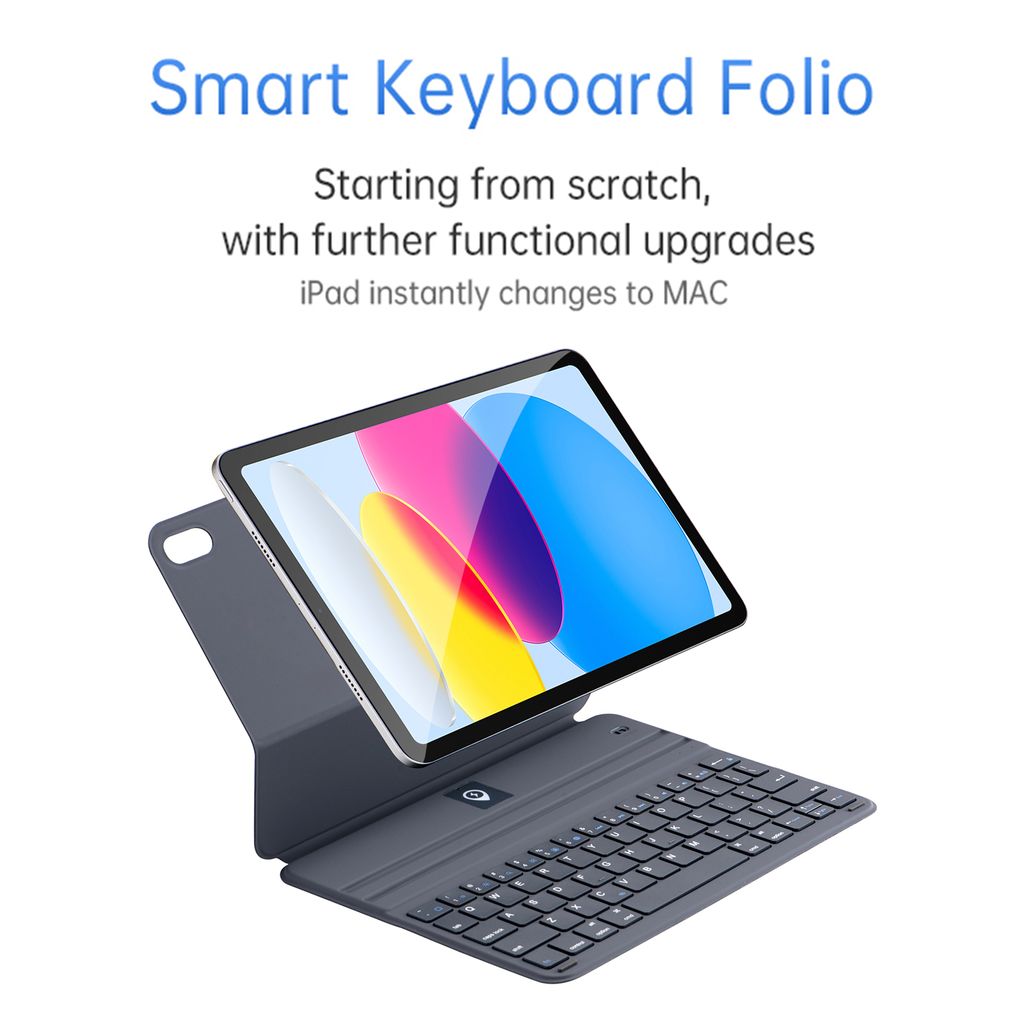 Pouzdro s klávesnicí kompatibilní s iPad 2022 10,9", Obrázek produktu 9