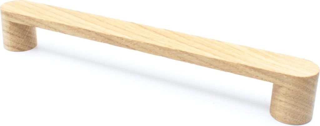 Möbelgriff BA 160mm Küchengriff Eiche massiv Holzgriff Schrankgriff