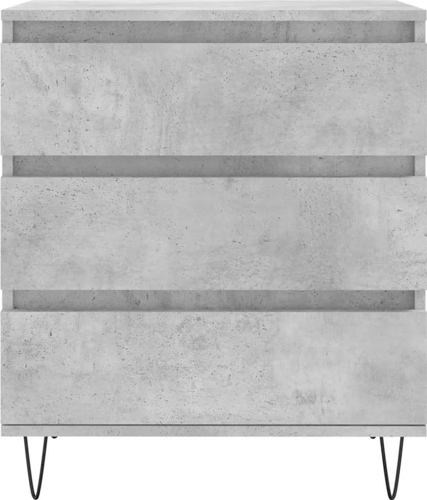 Offerta VidaXL Credenza 60x35x70 Grigio Cemento - Spazio Extra Ora - 6