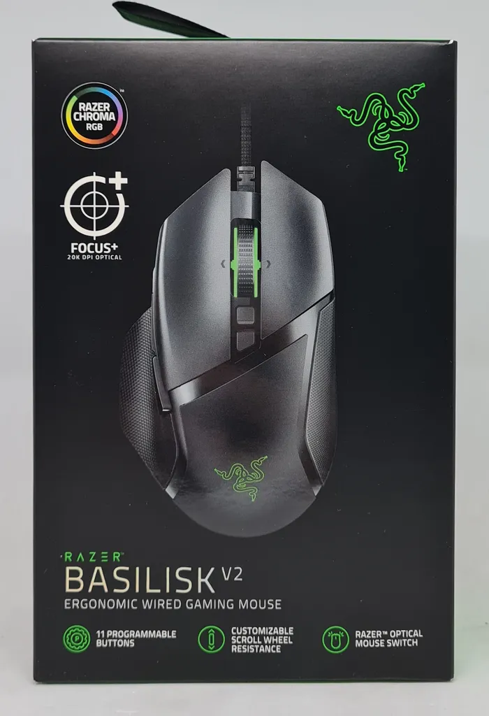 Razer Basilisk V2 RZ01-03160100-R3M1 Souris Gamer Filaire Noire