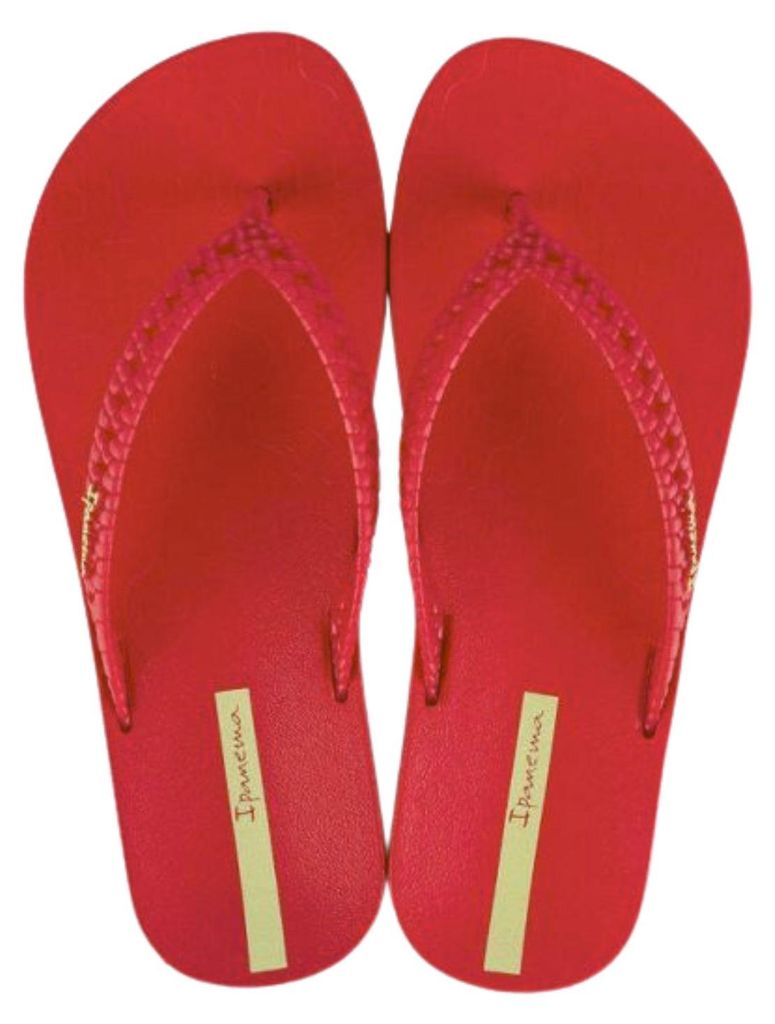 Ipanema Bohemia Damen Flip-Flops, rote Zehentrenner 37 Produktbild 