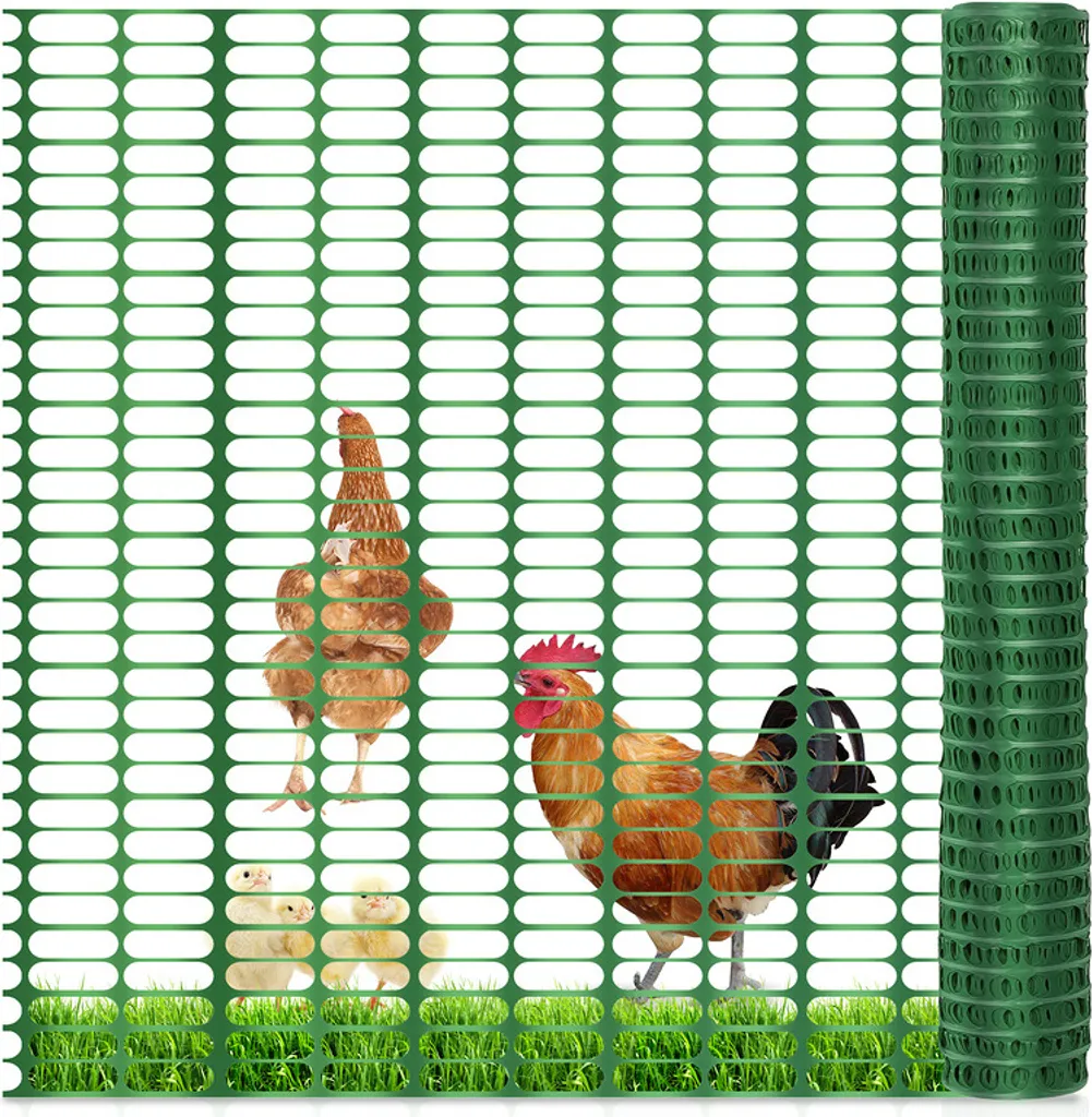 Filet de Jardin Multi-usages 1x50m - Clôture de Protection pour Parterre