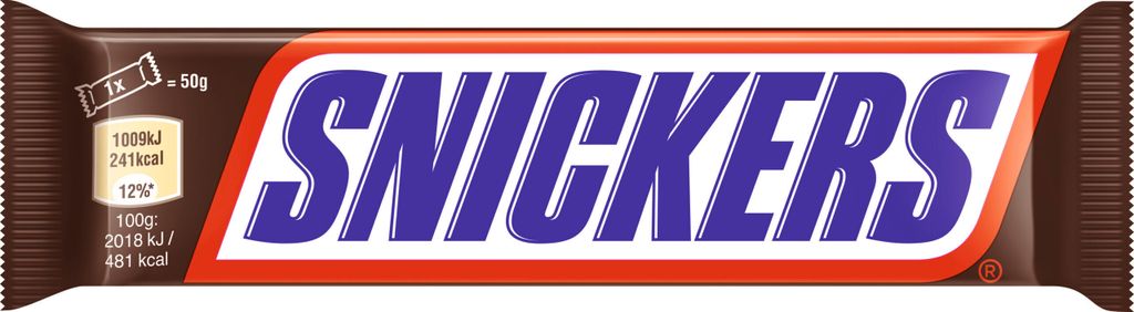 Snickers Schokoriegel 32 x 50g Display Produktbild 