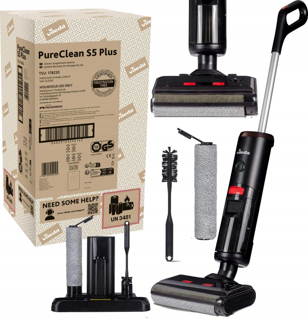 Vileda Pure Clean S5 Plus Waschsauger Produktbild 