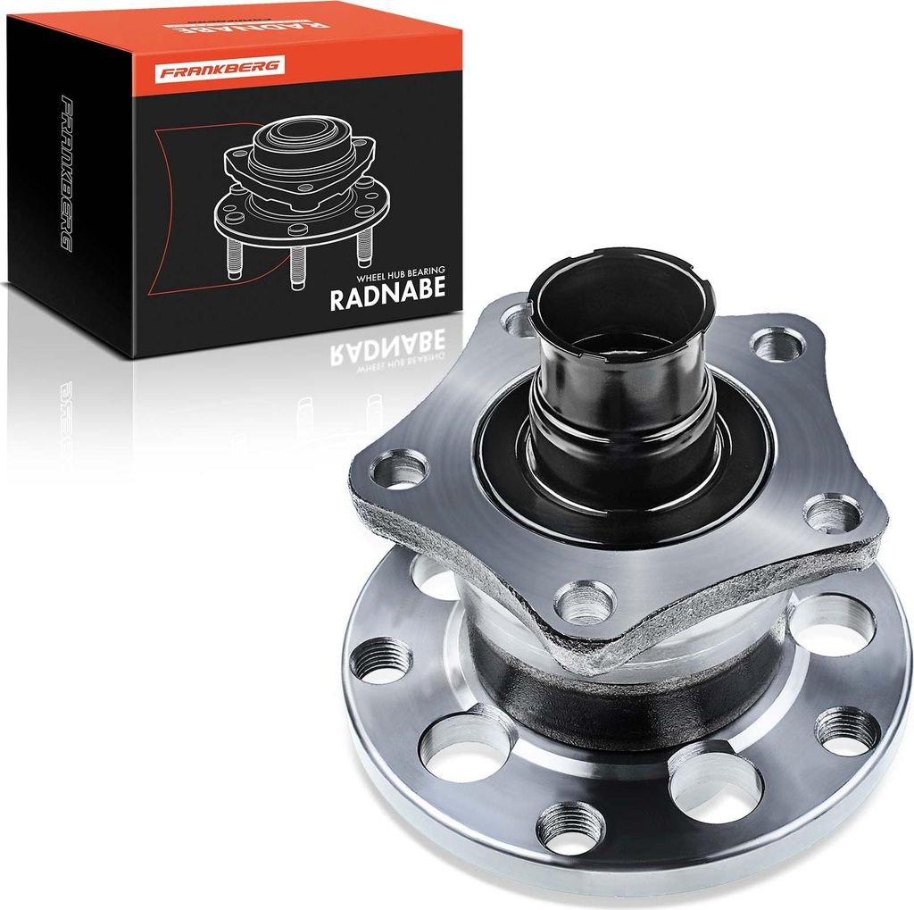 Frankberg 1x Radnabe Radlagersatz Hinterachse beidseitig für VW Passat Variant Audi A6 Avant Skoda Superb I