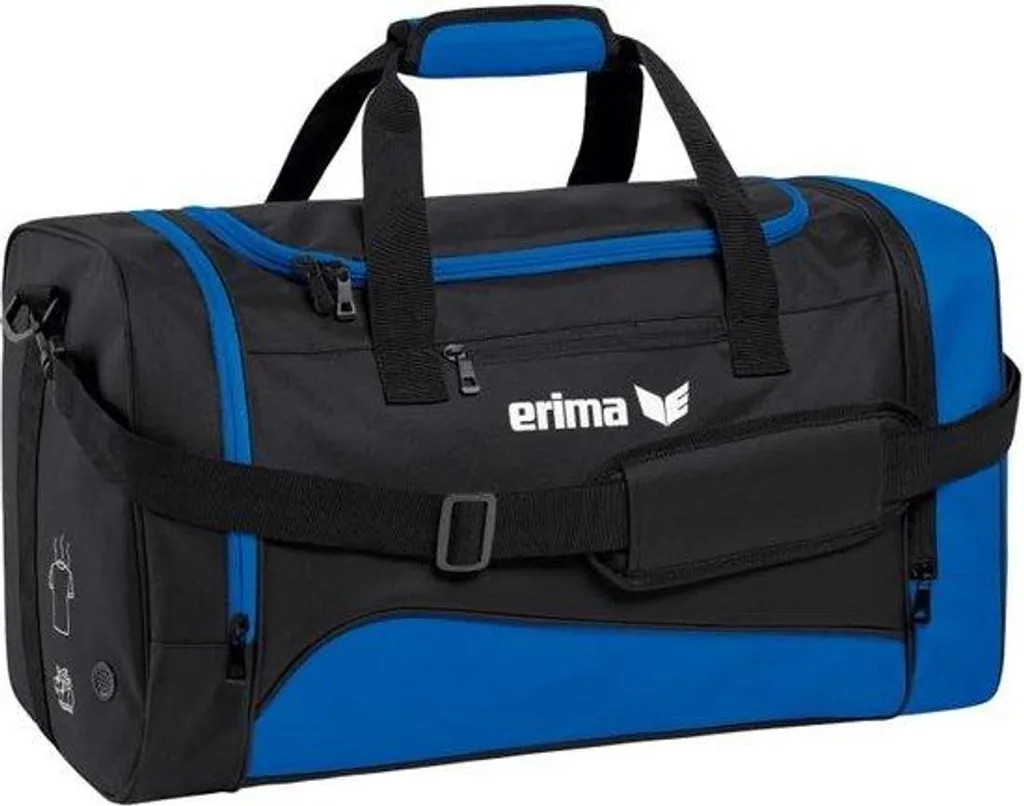 Sac de sport en nylon noir Premium - Bagage de fitness robuste 40L