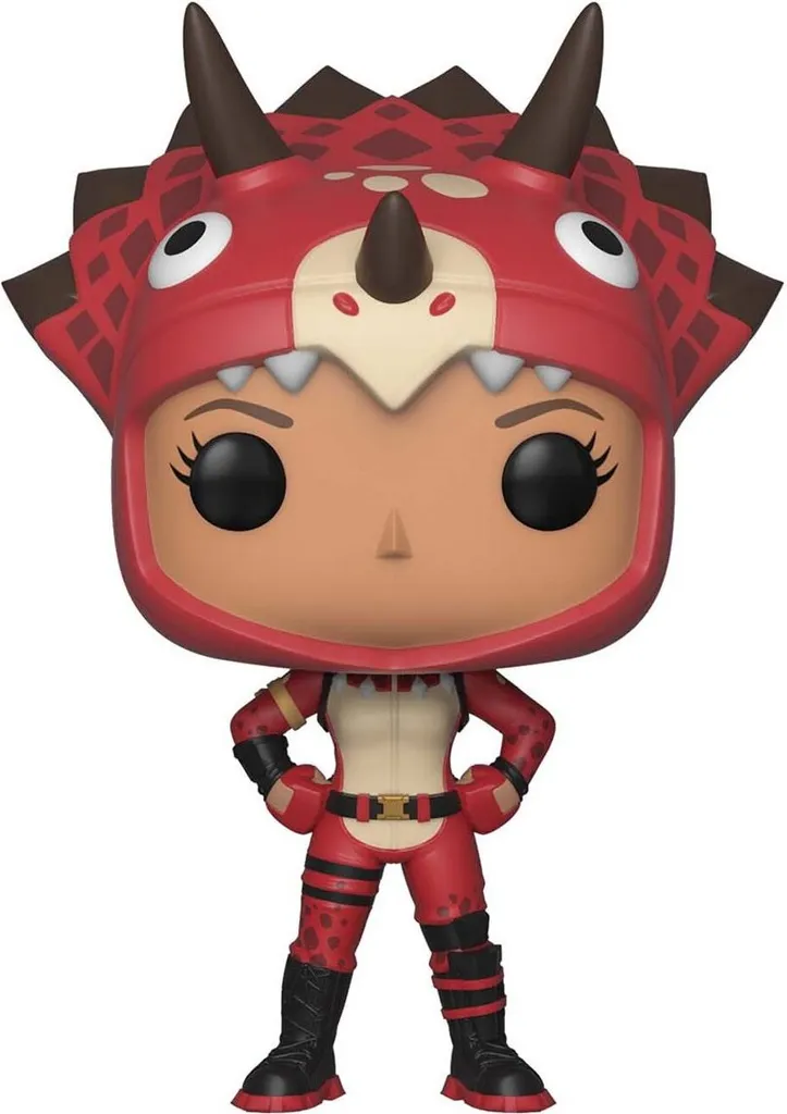 Statue Miniature Funko Pop Fortnite Tricera Ops 462 - Objet de Collection
