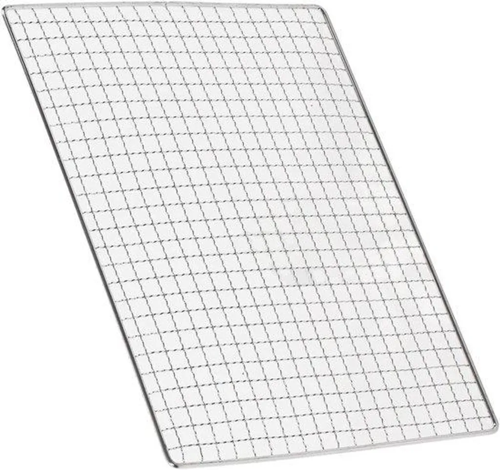 Grille de cuisson en acier inoxydable durable pour brasero extérieur