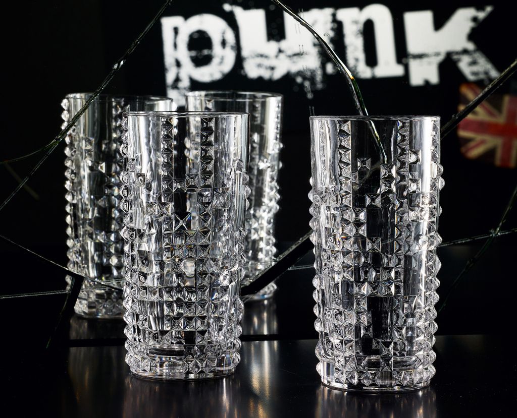 Nachtmann Punk, Transparent, Glas, 4 Stück(e), Rund, Punk, Produktbild 