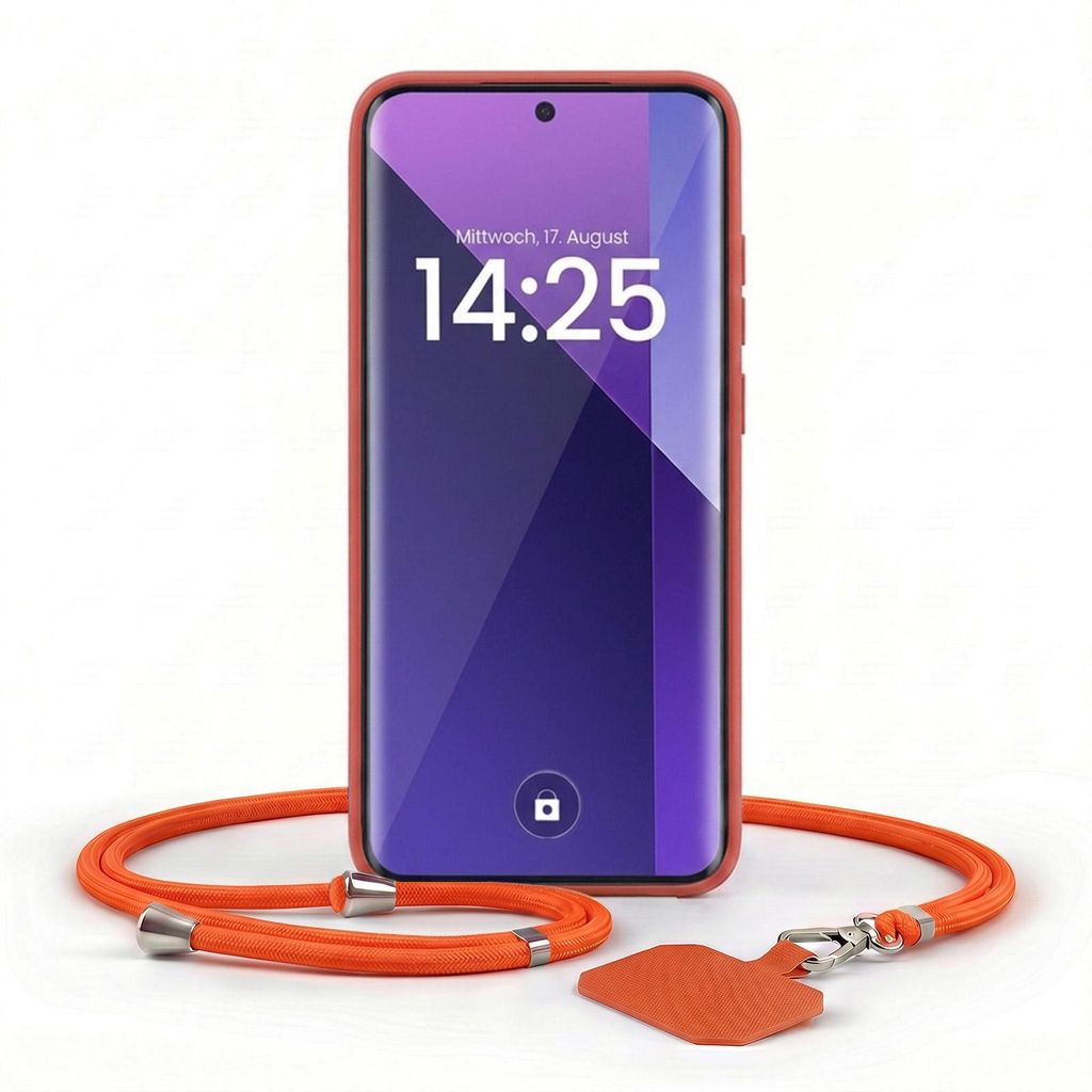 Handyhülle für Xiaomi Redmi Note 13 Pro+ 5G mit Handykette Produktbild 