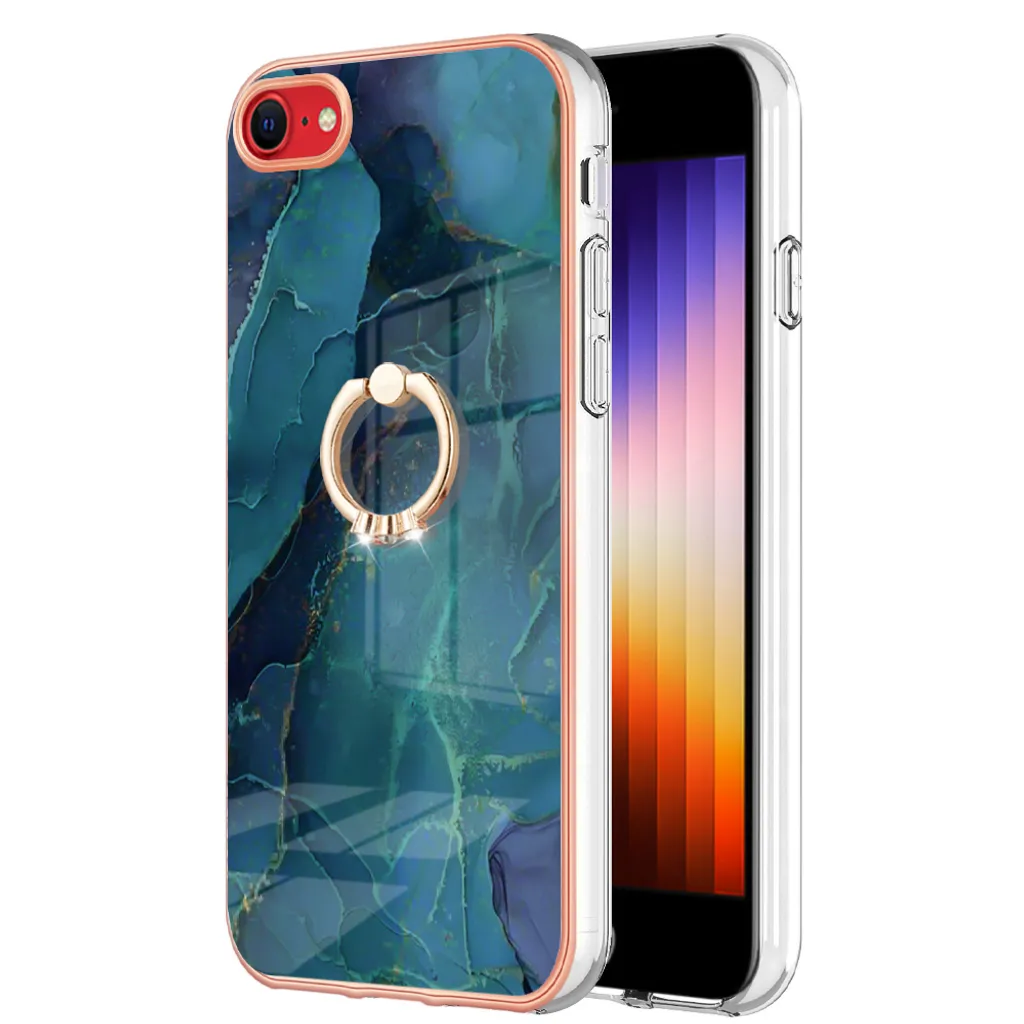 MyGadget Cover per iPhone SE 2022 | 2020 | 7 | 8 - Custodia Protettiva in Silicone Morbido – Case TPU Flessibile - Protezione Antiurto & Antigraffio Verde Oliva