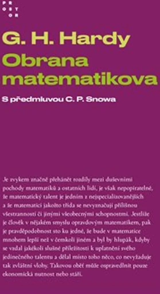 Comprendre la recherche pure avec L'Apologie d'un mathématicien Hardy