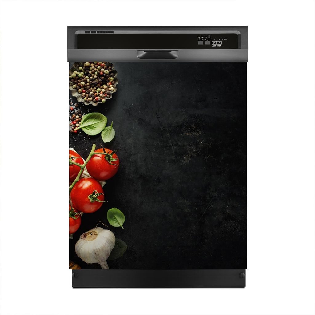 Magnete Dekorative 60x70 cm Küche Magnetmatte Spülmaschine - Italienisches Essen