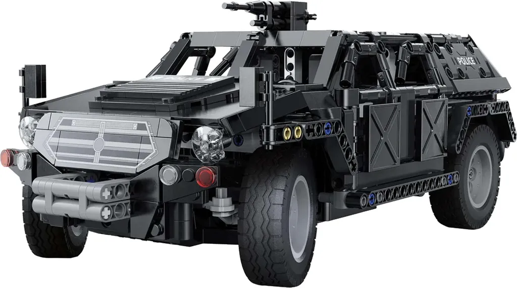 Véhicule tout-terrain Warrior C51207W CaDA avec suspensions réalistes