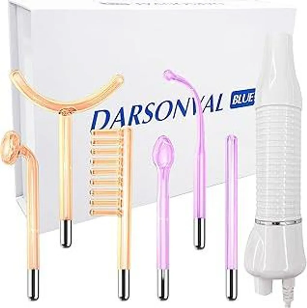 Massaggiatore Facciale Alta Frequenza 6 in 1 | Cura del Corpo Totale