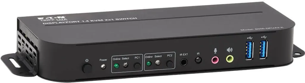 Commutateur KVM DisplayPort Tripp Lite B005-DPUA2-K à 2 ports USB