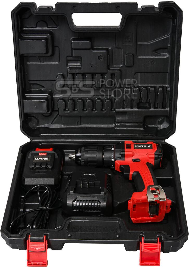 Matrix 2 Gang Akku-Bohrschrauber AKN-20 V BL 1,5 Ah Produktbild 10