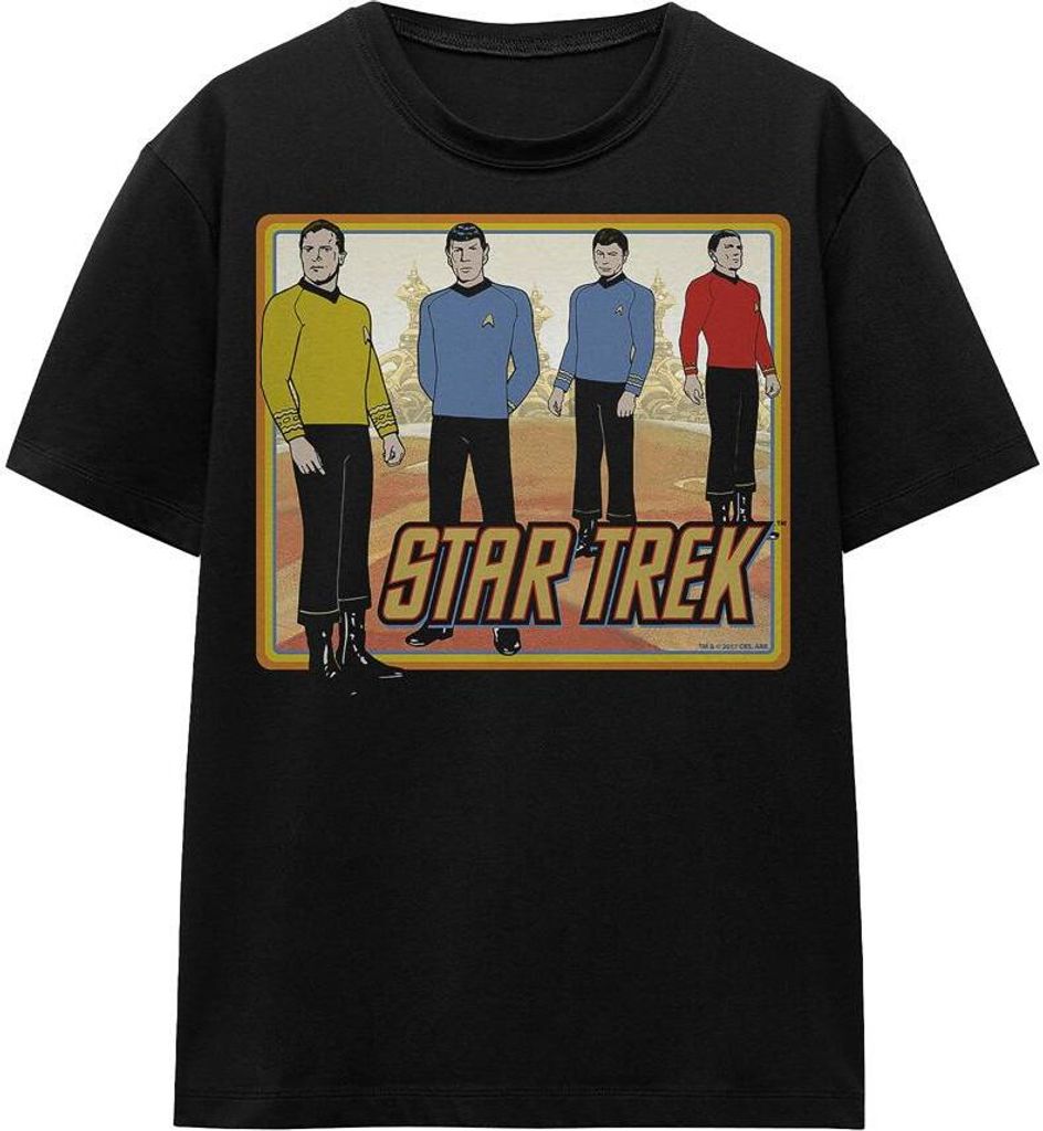 Star Trek - "Classic" T-Shirt für Herren/Damen Uni TV16093 (XXL) (Schwarz)