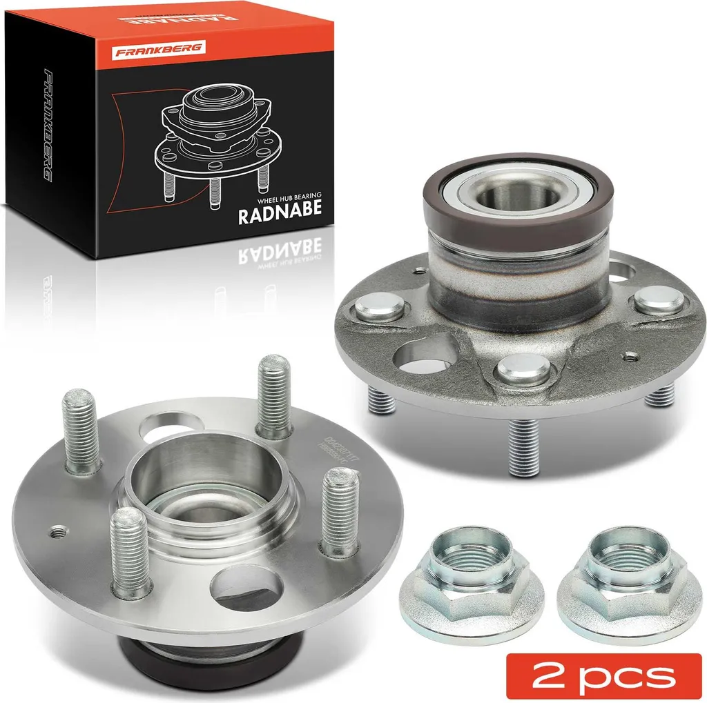 Frankberg 2x Moyeu de Roue Arrière pour Honda City Jazz II III 2002-2008