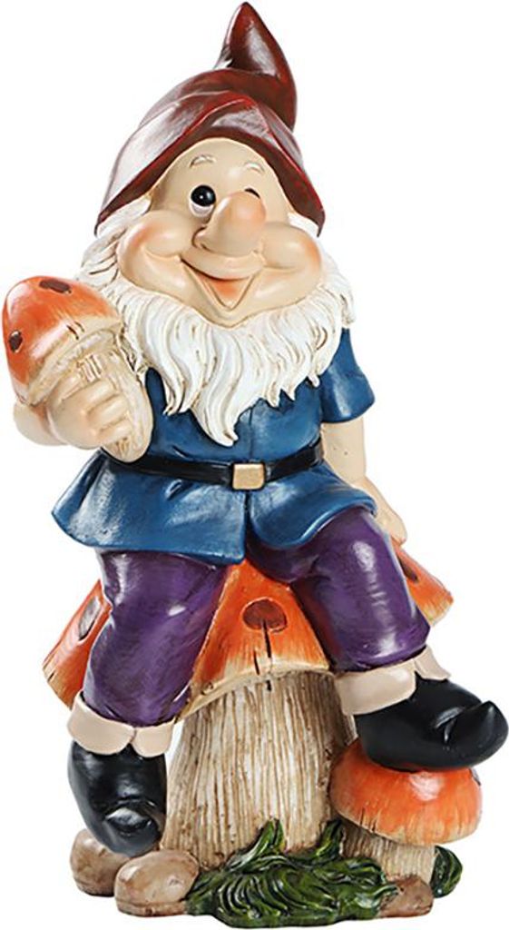 Résine Nain Statue Jardin Ornement Beau Nain Figurine Image du produit 