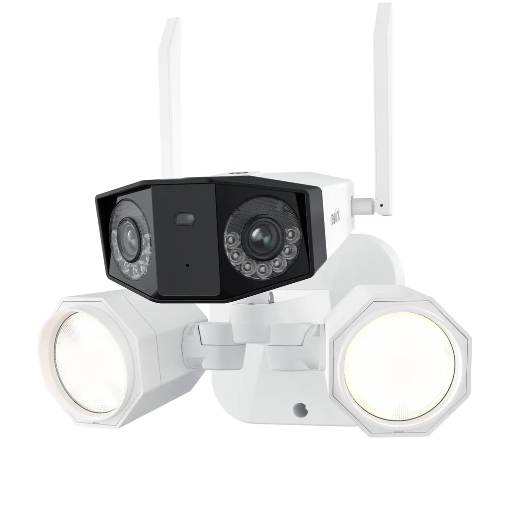 Reolink 8MP 4K Caméra de Surveillance WLAN 180° Double Objectif Extérieur