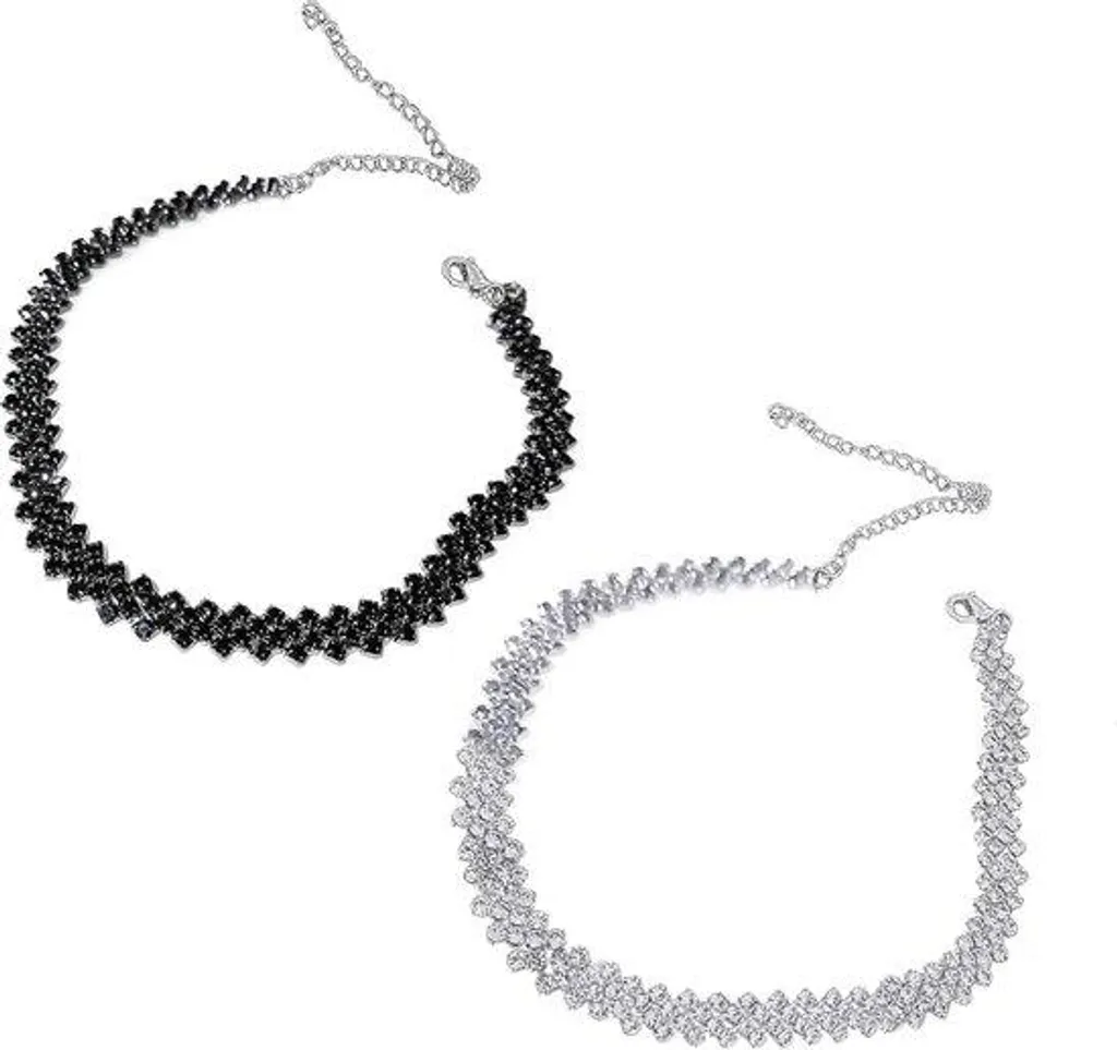 Collier en Diamants Massifs pour Femme - Bijoux de Luxe Sertis Main
