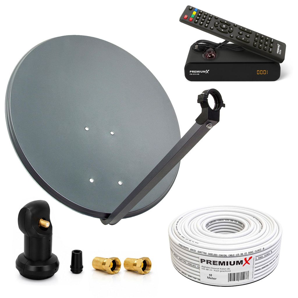 Impianto satellitare PremiumX con antenna da 60 cm, LNB Immagine del prodotto 