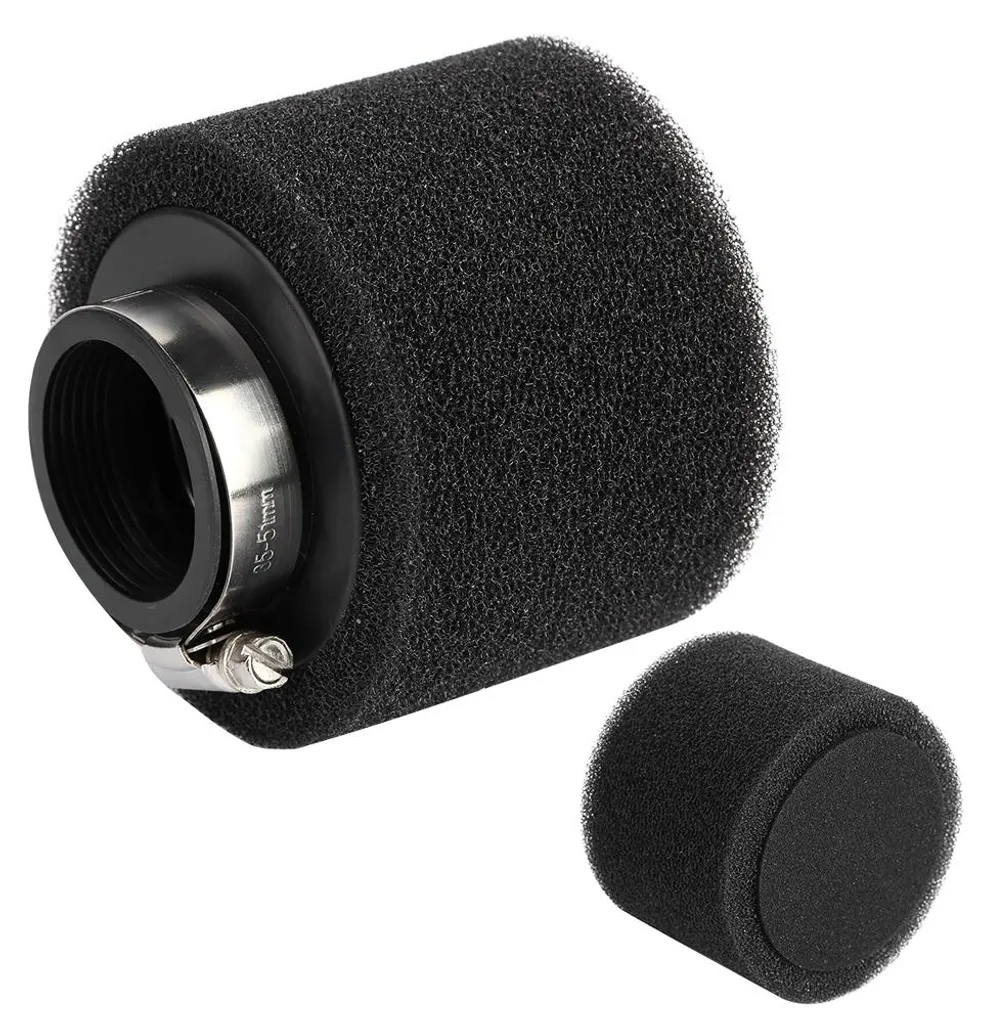 Filtre à air moto 40mm universel conique haute performance pour moteur