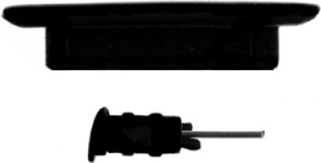 Staubschutz Set für iPad iPhone schwarz