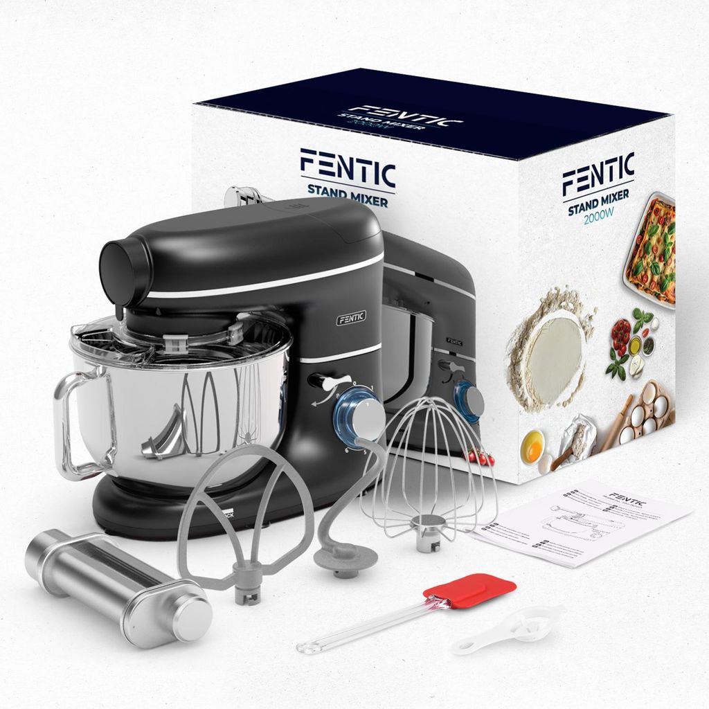 Fentic Kuchynský robot s nadstavcom na cestoviny, 2000W, Obrázok produktu 