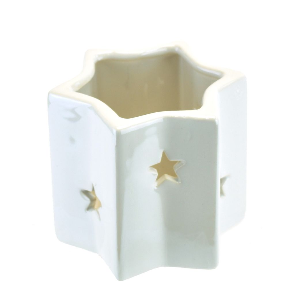 Chandelier étoile blanche 8,9 cm Image du produit 