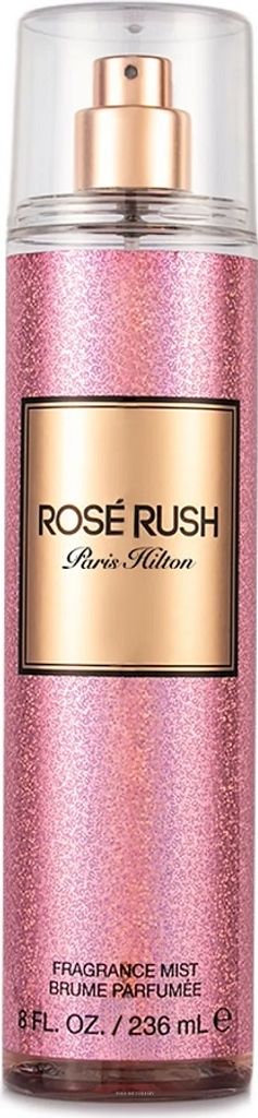 Paris Hilton Rose Rush Körperspray 236 ml – Eleganter Produktbild 