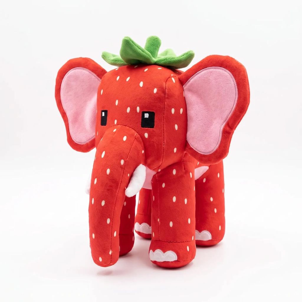 Steal A Brainrot Sammy Jandel Erdbeer Elefant Plüschfigur Produktbild 