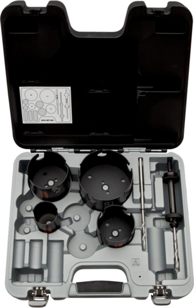 Bahco Superior Multi-Lochsägen-Satz, 51 mm - 111 mm - 7 tlg.