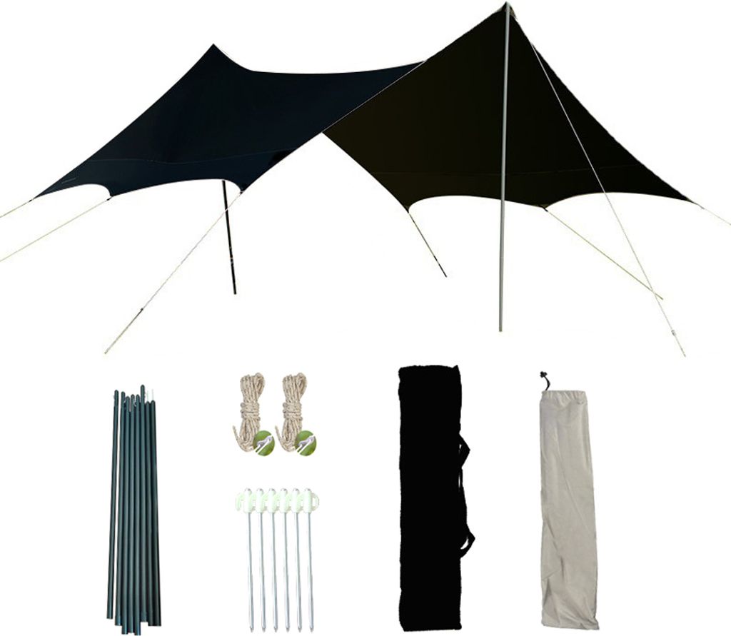 Campingzelt, Partyzelt im Freien, Picknickausrüstung, 4,4 x Produktbild 