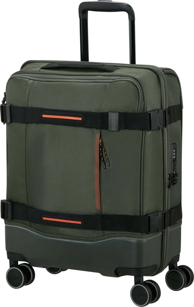 Trolley Urban Track American Tourister Dark Khaki Spinner con TSA - 2