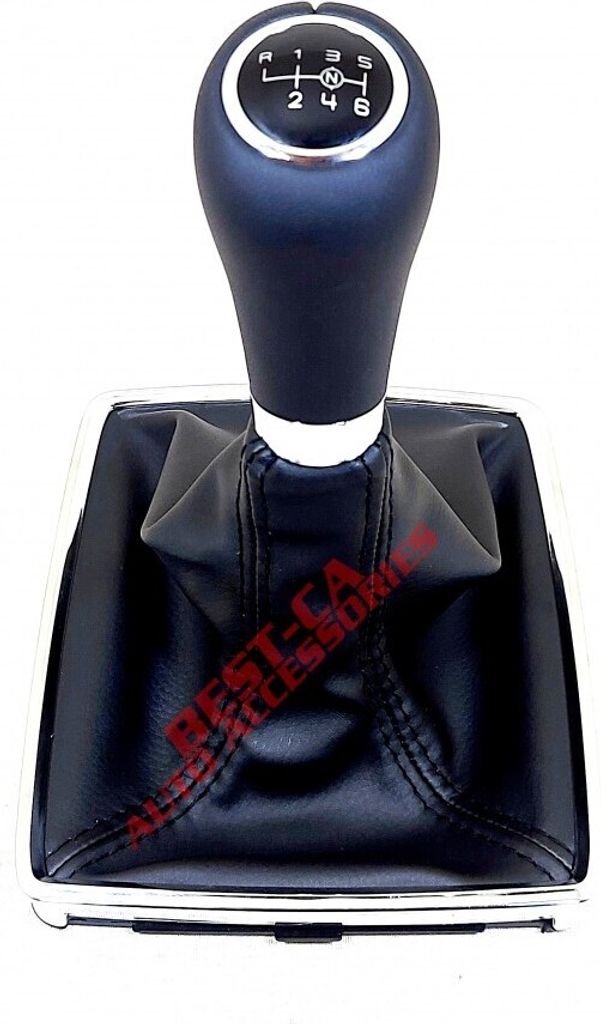 EffiFish Schaltknauf 6-Gang Leder - Für Mercedes C-Klasse W204 & Andere Modelle