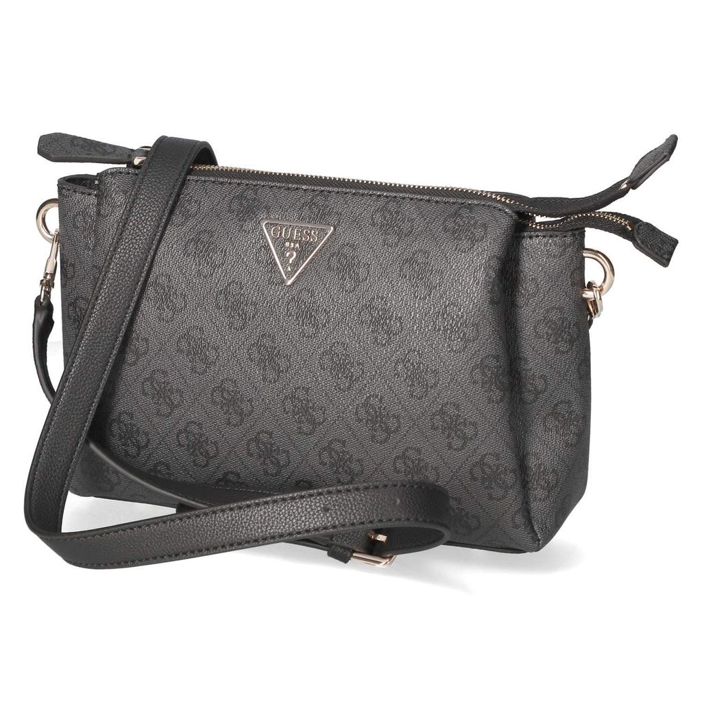 Guess Handtasche NOELLE Tri Compartment Coal Logo Produktbild 7