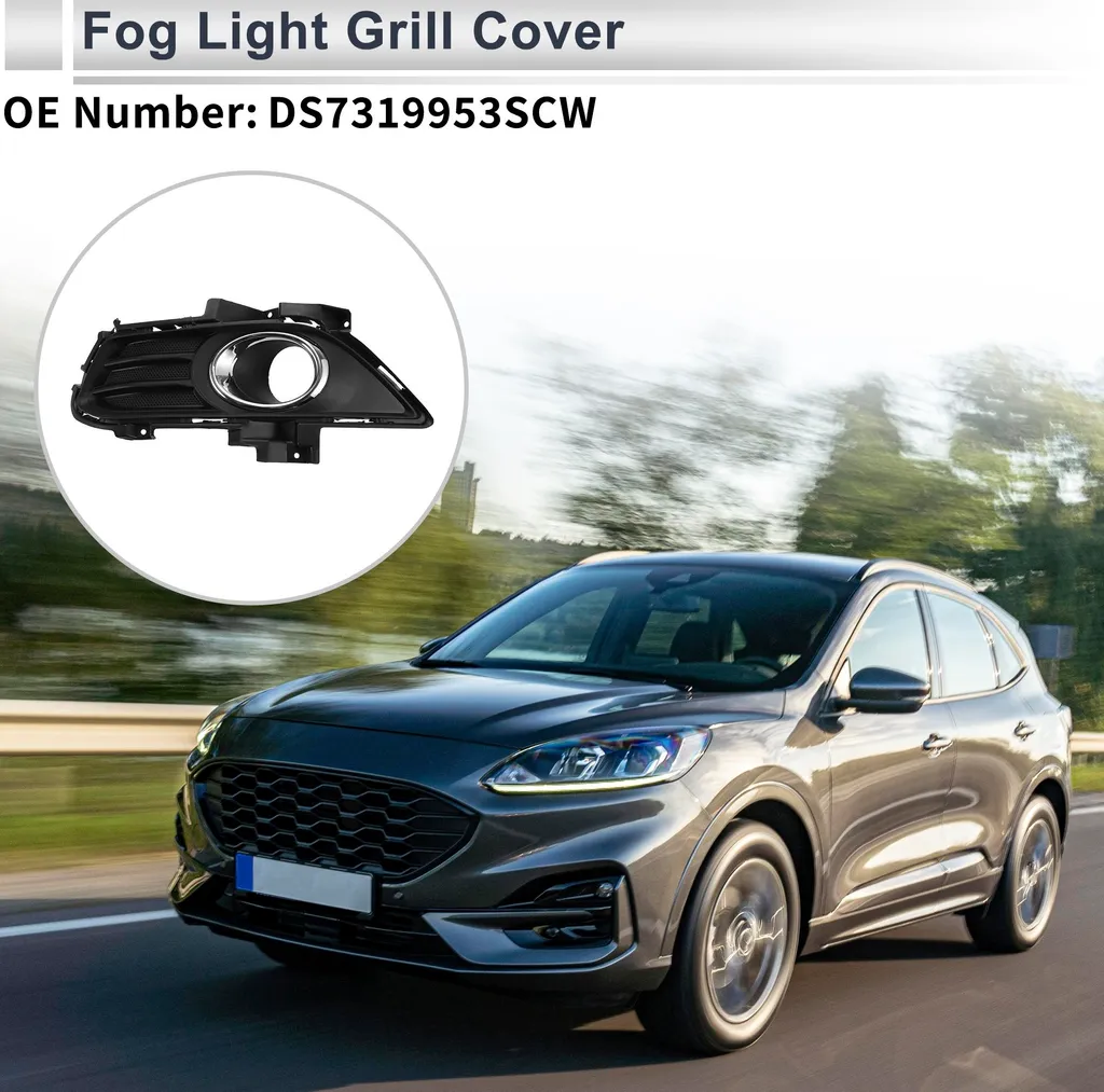 Insert de Pare-choc pour Feu Antibrouillard Ford Fusion 2013-2016 ABS