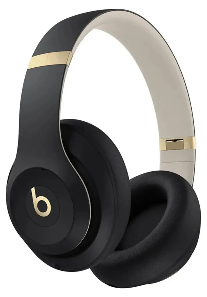Casque Beats Studio Pro Noir/Or Réduction Active du Bruit et Son Spatial