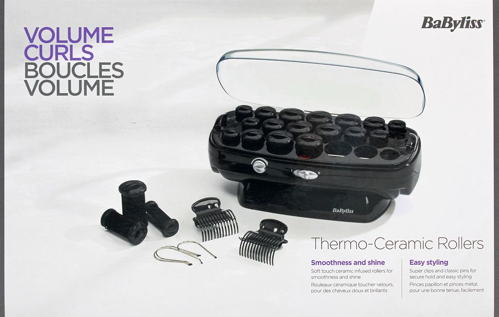 BaByliss Babyliss Heated Hair Rollers black Schwarz Produktbild 